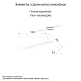 Планка карнизная 100х69х2000 NormanMP (ПЭ-01-1014-0.5)