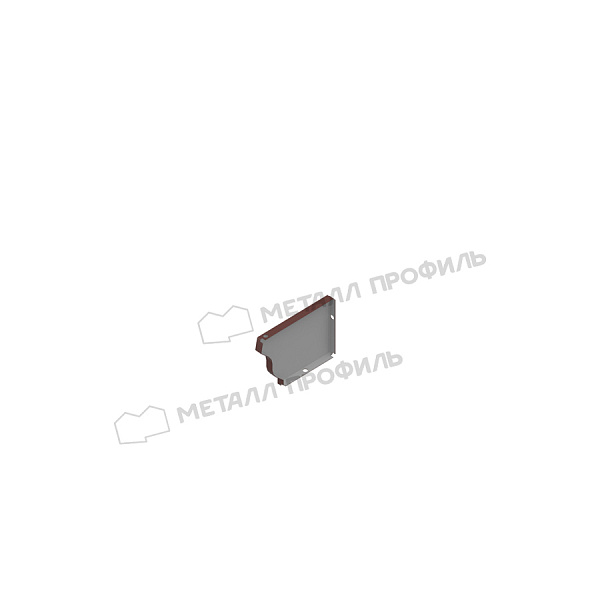 Заглушка желоба 120х86 левая (ПЭ-01-RR32-0.5) ― приобрести по умеренным ценам ― 470 тнг. ― в Актау.